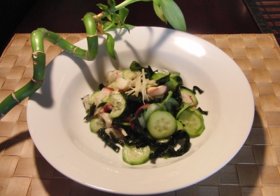 Tako no Sunomono (Salad bạch tuộc)